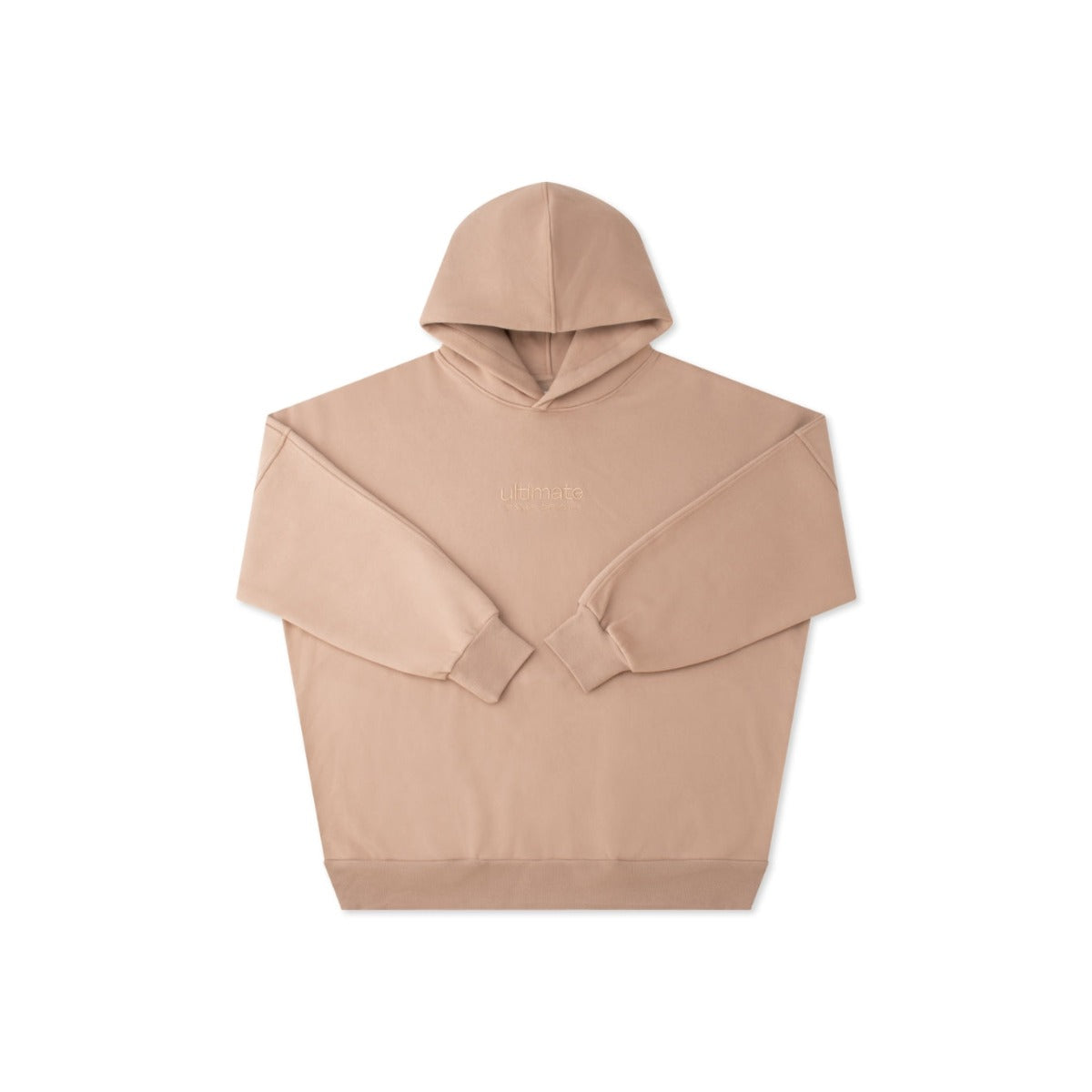 ultimate fame hoodie beige