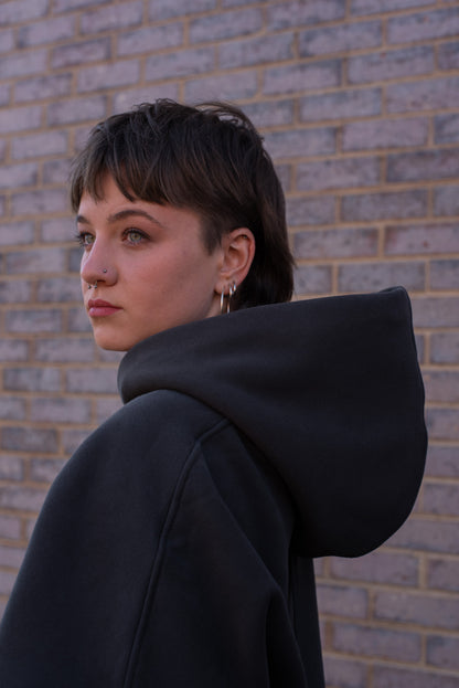 Charcoal Dust Oversized Hoodie