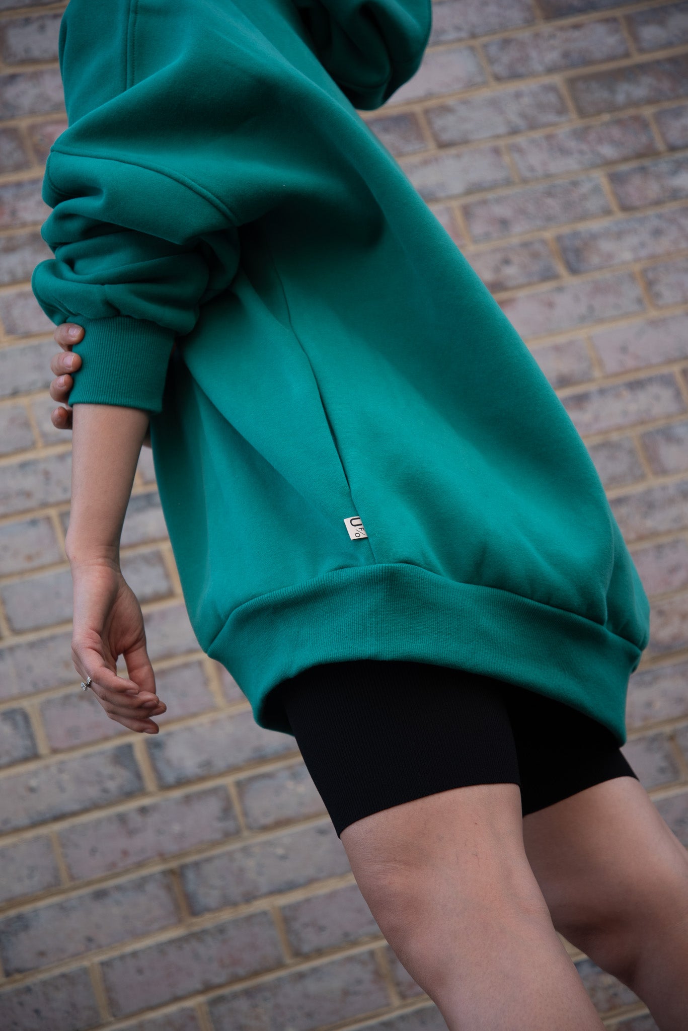 Emerald Dream Oversized Hoodie